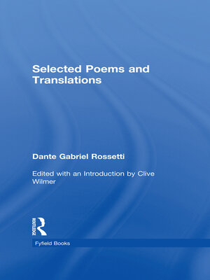 cover image of Selected Poems